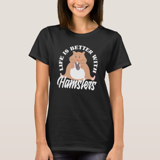 Met Hamsters Hamster T-shirt (Voorkant)