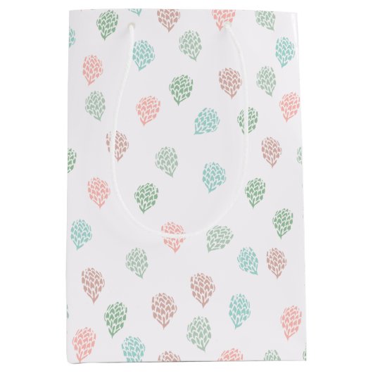 Met handbeschilderd kerstpine Cones Multicolor Medium Cadeauzakje (Voorkant)