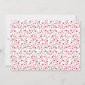 Met handgeschreven tekst je bent een geliefde Vale Kaart (Achterkant)