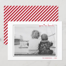 Met handgeschreven tekst je bent een geliefde Vale Kaart