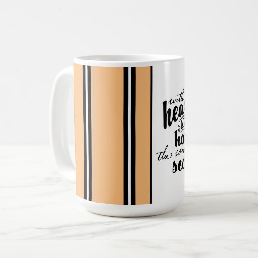 Met hart en handen de Sonographer scans Koffiemok (Voorkant links)