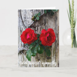 Met hartgevoede sympathie kaart