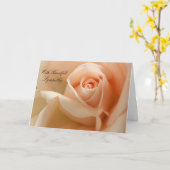 Met hartgevoede sympathie Wenskaart Kaart (Gele Bloem)