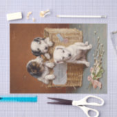 Met hartig goede wensen van Carl Reichert Tissuepapier (Craft)