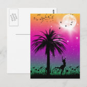 Met het Briefkaart vogels (Voorkant / Achterkant)