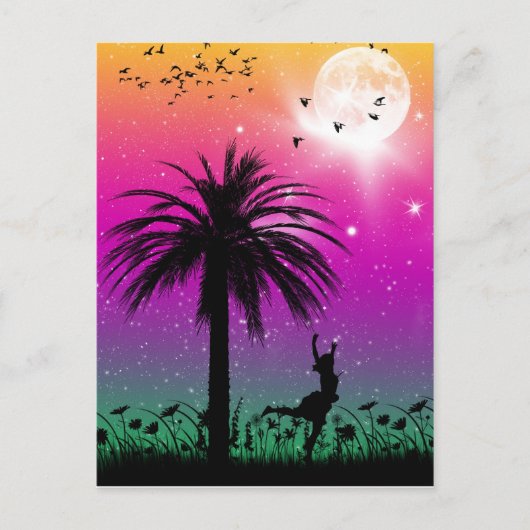 Met het Briefkaart vogels (Voorkant)