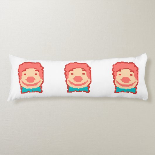 Met het deksel van de clown van de klauw wordt de lichaamskussen (Voorkant)