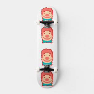 Met het deksel van de clown van de klauw wordt de persoonlijk skateboard