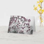 MET HET DIEPSTE WENSKAART VAN DE SYMPATHIE KAART (Gele Bloem)