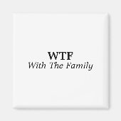 Met het gezin magneet (Voorkant)