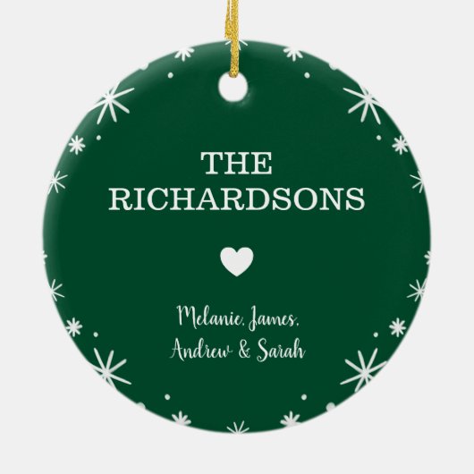 Met het grappige toiletpapier met kerstmis keramisch ornament (Achterkant)