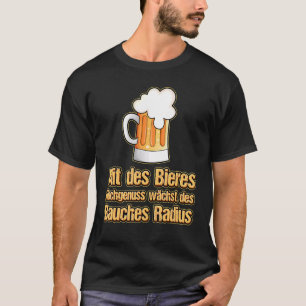 Met het grote genoegen groeit de abdomen Radi T-shirt