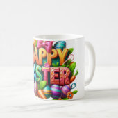 met het paasthema koffiemok (Voorkant rechts)