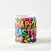 met het paasthema koffiemok (Center)