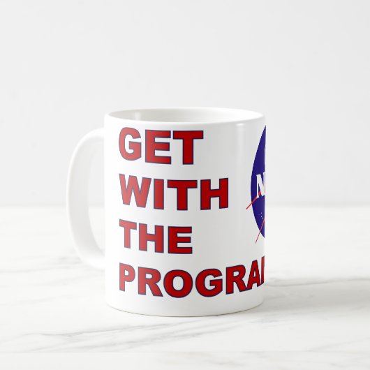 Met het programma koffiemok (Voorkant links)