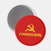Met het socialisme wint iedereen! Satire van de ov Magneet (Voorkant / Achterkant)