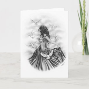 Met het Wenskaart van de Doven Kaart