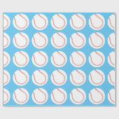 Met honkbal bekleed papier (Vlak)