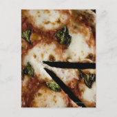 met hout gestookte kaas pizza briefkaart (Voorkant)