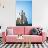 met huMAN bekleed canvas | m3galleryStudio Afdruk (Insitu (Woonkamer))