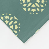 Met ijzer geïnspireerde droogtrommel fleece deken (Hoek)