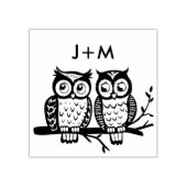 Met initialen 🌈 Eeuwige Eenheid Rubberstempel (Afrduk)