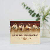 Met je beste potje briefkaart (Staand voorkant)