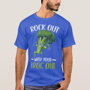 Met je Broc uit Broccoli Vegan Vegetar T-shirt