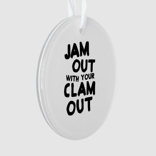 Met je klink uit ornament (voorkant)