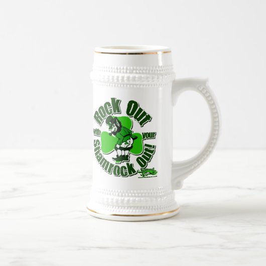 Met je Shamrock uit! Bierpul (Rechts)