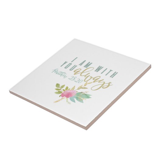 Met jou altijd tegeltje (Zijkant)