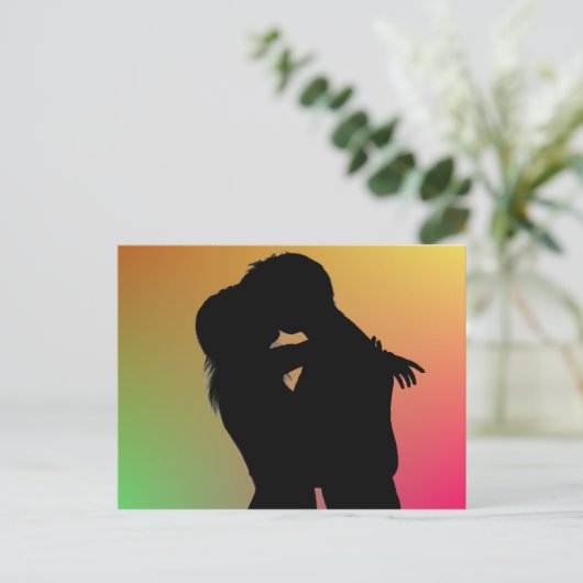 Met jou briefkaart (Staand voorkant)