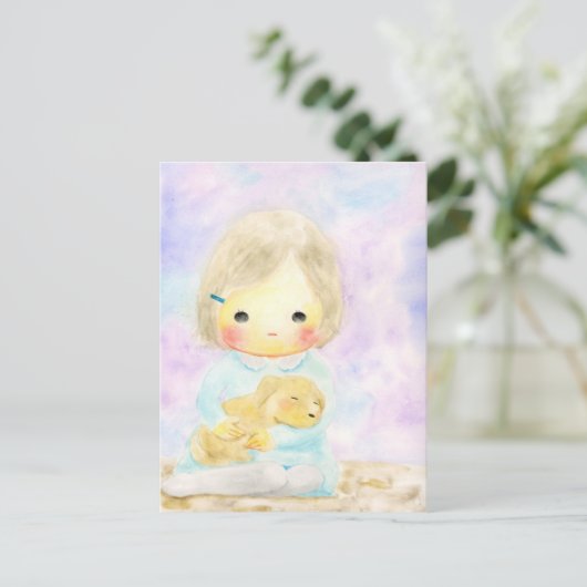 Met jou briefkaart (Staand voorkant)