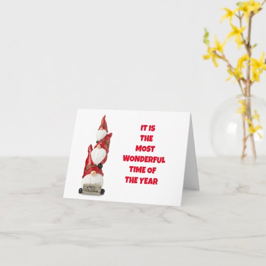 *MET JOU IS HET DE MOOISTE TIJD VAN HET JAAR" KAART (Gele Bloem)