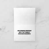 *MET JOU IS HET DE MOOISTE TIJD VAN HET JAAR" KAART (Binnen)