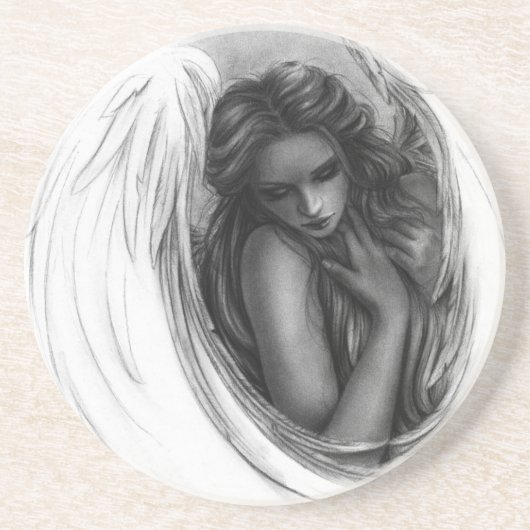 Met jou nu Angel Onderzetter (Voorkant)