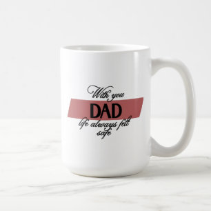 Met jou papa Klassieke witte mok