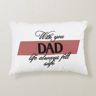 Met jou papa Kussen