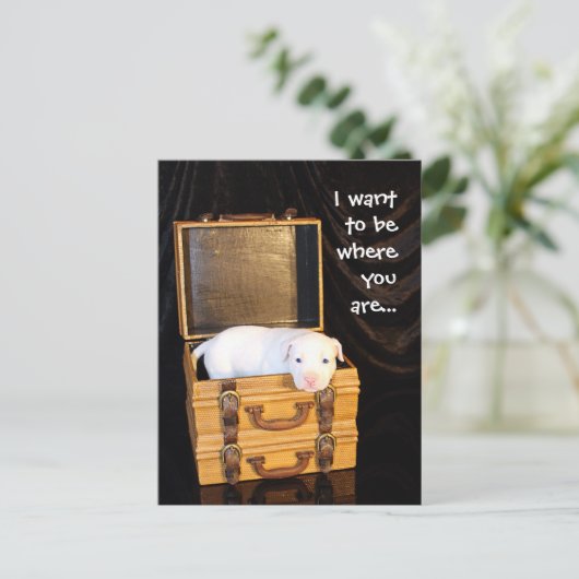 Met jou zijn... briefkaart (Staand voorkant)