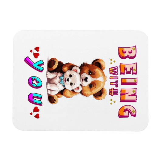 Met jou zijn magneet (Horizontaal)