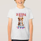 Met jou zijn Tri-Blend shirt (Voorkant)