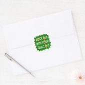 Met jouw Guac uit Ronde Sticker (Envelop)