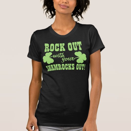 Met jouw shamrocken uit t-shirt (Voorkant)