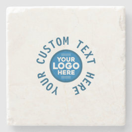  met Jouw tekst of Logo hier Stenen Onderzetter