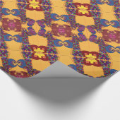 met juwelen beklede horizon cadeaupapier (Hoek)