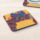 met juwelen beklede horizon drankjes onderzetter (Linkerzijde)