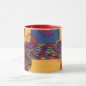 met juwelen beklede horizon mok (Midden)