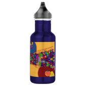 met juwelen beklede horizon waterfles (Rechts)