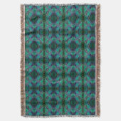 met juwelen getooide diepten-II Deken (Voorkant Verticaal)