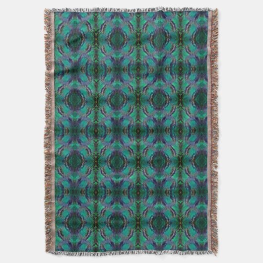 met juwelen getooide diepten-II Deken (Voorkant Verticaal)